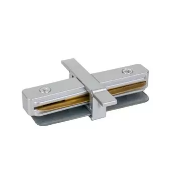 Коннектор прямой для встраиваемого шинопровода Elektrostandard, Track Rail SL Recessed, 78х60х19 мм, цвет серый