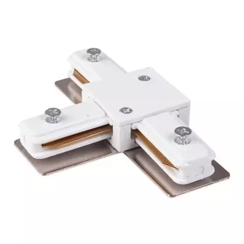 Коннектор Т-образный для шинопровода Elektrostandard, Track Rail WH Surface, 106х72х17 мм, цвет белый