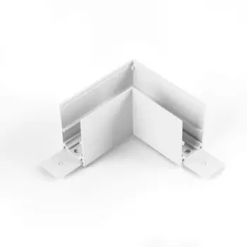 Коннектор угловой для накладного шинопровода Elektrostandard, Slim Magnetic, цвет белый