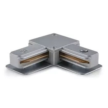 Коннектор угловой для шинопровода Elektrostandard, Track Rail SL Surface, 72х72х17 мм, цвет серый