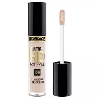 Консилер для лица Luxvisage Ultra HD soft focus, светоотражающий, тон 12 nude, 3.7 г
