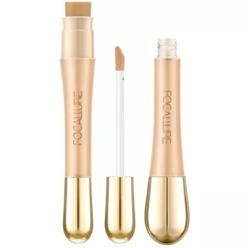 Консилер с кистью Focallure Soft Matte Complete Concealer, тон 03, 8 г