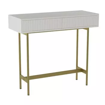 Консоль «Брум», 900350807 мм, цвет белый / золото