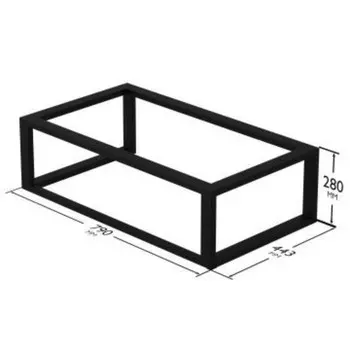 Консоль СаНта №1, подвесная, 790х443х230 мм, цвет муар