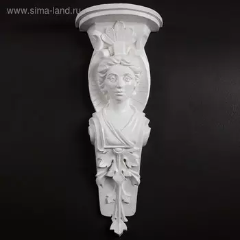 Консоль "Женщина" белая 72см