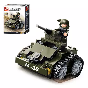 Конструктор Армия «Штурмовой танк», 151 деталь