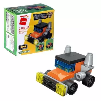 Конструктор блочный «Грузовик», 30 деталей