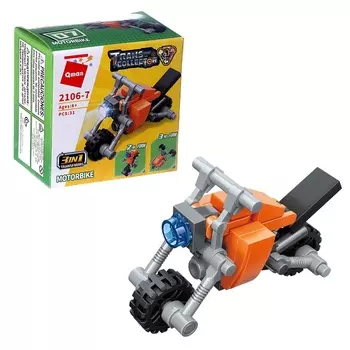 Конструктор блочный «Мотоцикл», 31 деталь