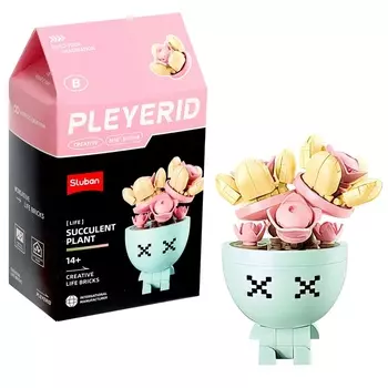 Конструктор «Цветы в горшочке», В