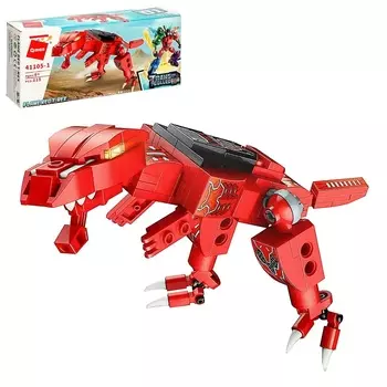 Конструктор Динобот «Вождь Тиранозавр», 115 деталей