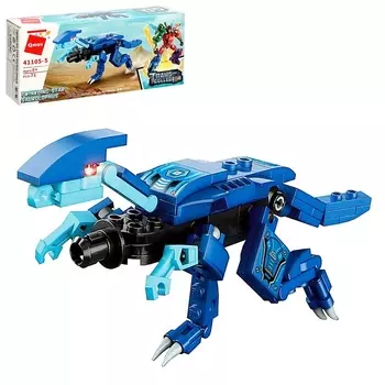 Конструктор Динобот «Вождь Тиранозавр», 71 деталь