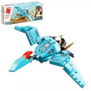 Конструктор Динобот «Вождь Тиранозавр», 77 деталей