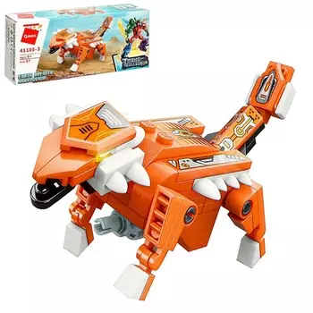 Конструктор Динобот «Вождь Тиранозавр», 87 деталей