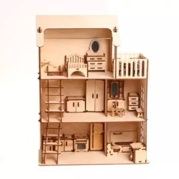 Конструктор «Дом с мебелью» маленький