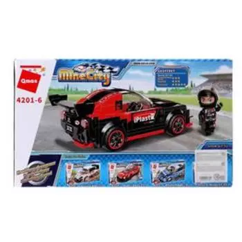 Конструктор Гонки «Спорткар», 1 минифигура и 185 деталей