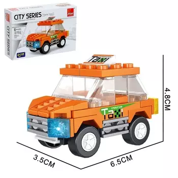 Конструктор Город «Машинки», 54 детали