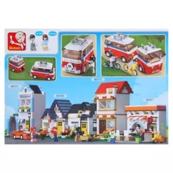 Конструктор Город «Минивен», 324 детали