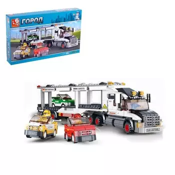 Конструктор Городская серия «Автовоз», 638 деталей