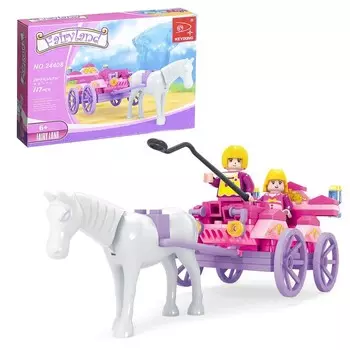 Конструктор «Карета», 117 деталей