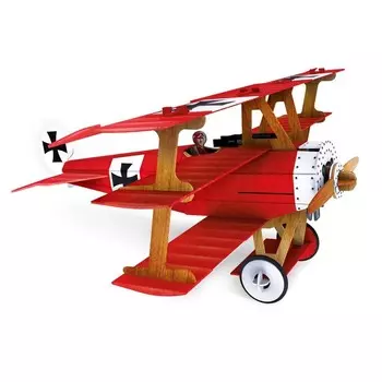 Конструктор картонный 3D + книга «Аэроплан»