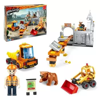 Конструктор «Кладоискатели. Золотой прииск», 463 детали