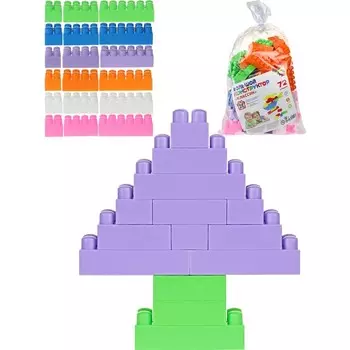 Конструктор «Классик», 72 элемента, в пакете