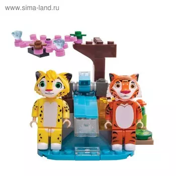 Конструктор «Лео и Тиг», 93 деталей