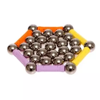 Конструктор магнитный, 62 детали