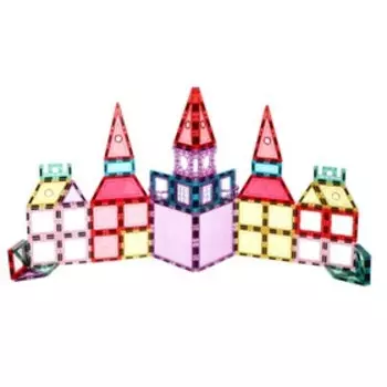 Конструктор магнитный «Магические фигуры», 66 деталей