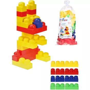 Конструктор «Малыш», 96 элементов, в пакете