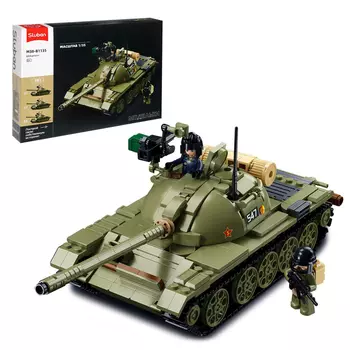 Конструктор «Модельки. Танк», 1:35, 604 детали