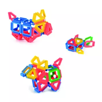 Конструктор «Обучающие фигуры», 32 детали