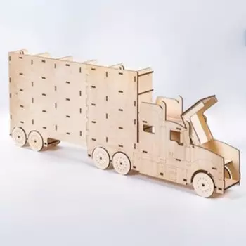 Конструктор парковка «Автовоз» для машинок