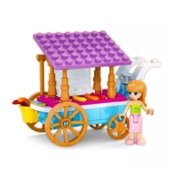 Конструктор «Передвижная закусочная», 85 деталей