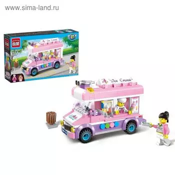Конструктор «Передвижное кафе-мороженое», 212 деталей и 2 минифигуры