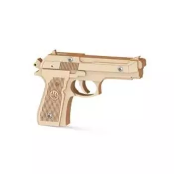 Конструктор-пистолет, резинкострел «Беретта»