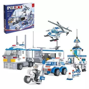 Конструктор «Полицейский пост», 779 деталей