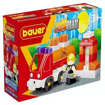 Конструктор «Пожарная машина с цистерной»