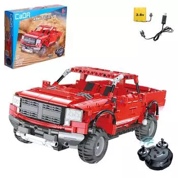 Конструктор радиоуправляемый «Пикап», с аккумулятором, 549 деталей