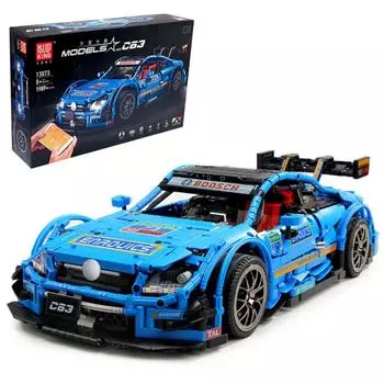 Конструктор радиоуправляемый «Спорткар», коллекционная модель, 1989 детали