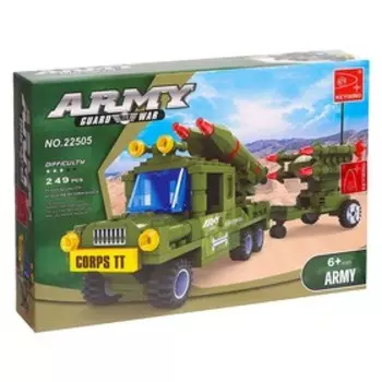 Конструктор «Ракетная установка», 253 детали