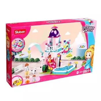 Конструктор Розовая мечта «Аквапарк», 230 деталей