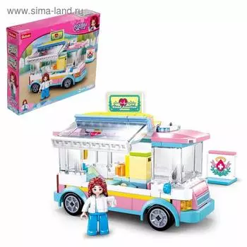 Конструктор Розовая мечта «Мобильная станция крови», 195 деталей