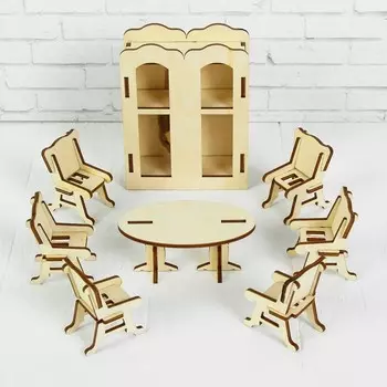 Конструктор «Столовая» набор мебели