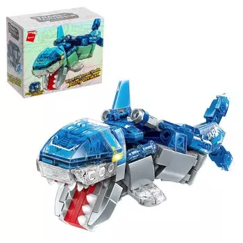 Конструктор Трансформер «Акула», 148 деталей