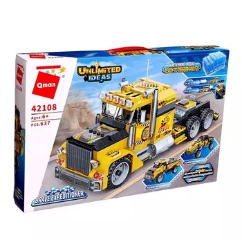 Конструктор Трансформер «Тачка», 3 варианта сборки, 622 детали