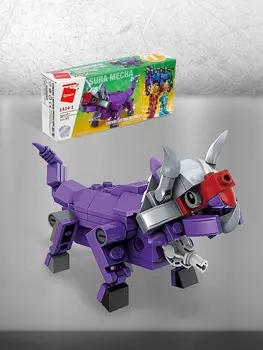 Конструктор «Трицератопс», 93 детали