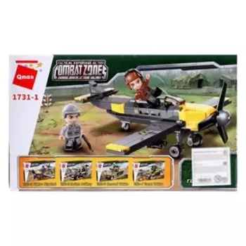 Конструктор Военная зона, 4 вида, МИКС