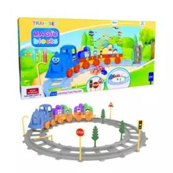 Конструктор «Волшебные детали - Поезд», 43 предмета