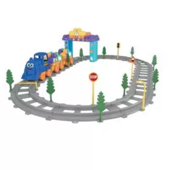 Конструктор «Волшебные детали - Поезд», 62 предмета